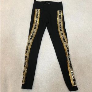 New Pink bling legging